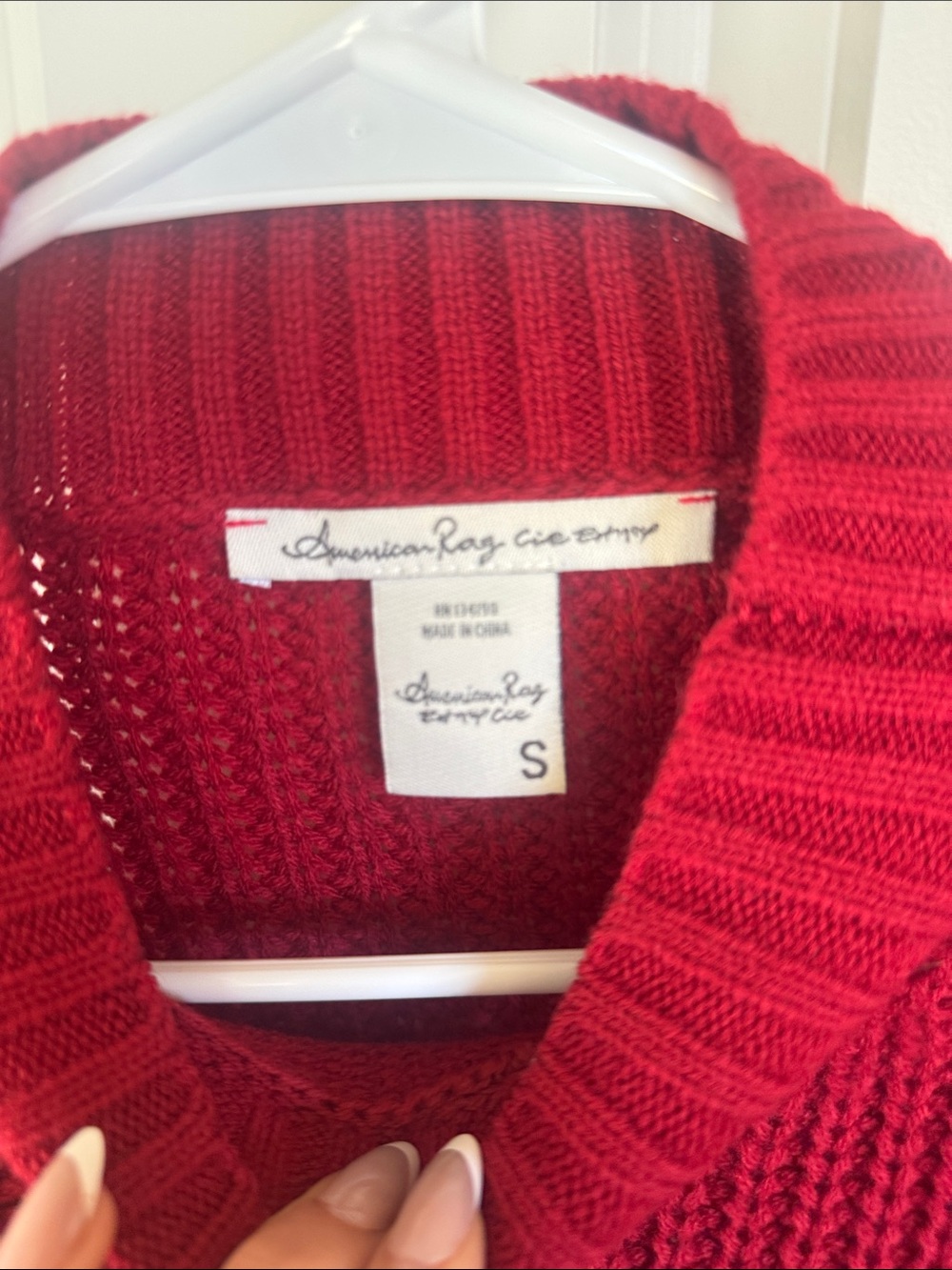 Red Sweater - Picture 3 of 3